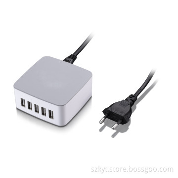 KC mobile phone charger,multi 5-port USB charger,USB charger